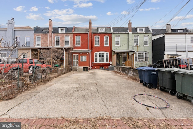 view of back of property