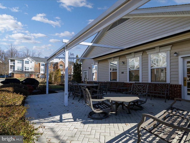 view of patio