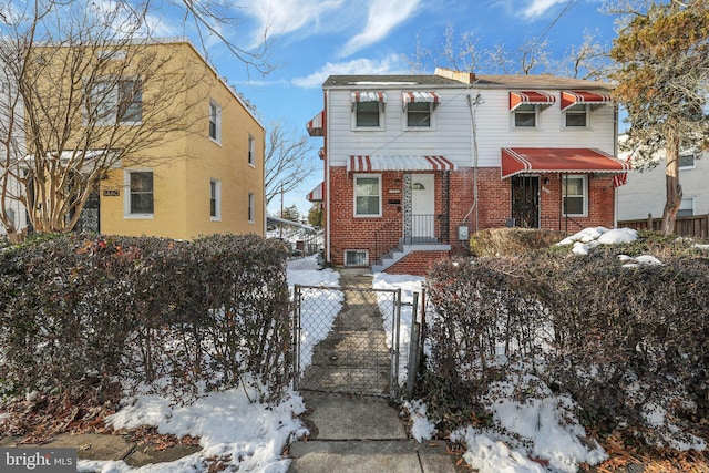 view of front property