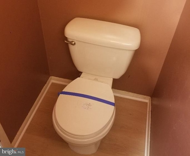 bathroom with toilet