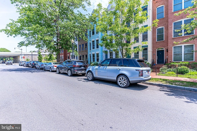 view of vehicle parking