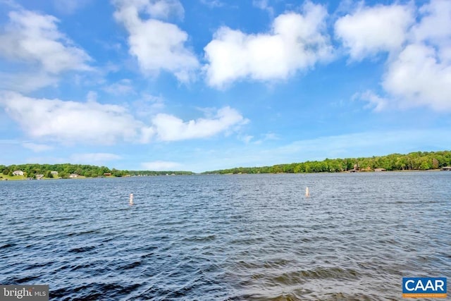 property view of water