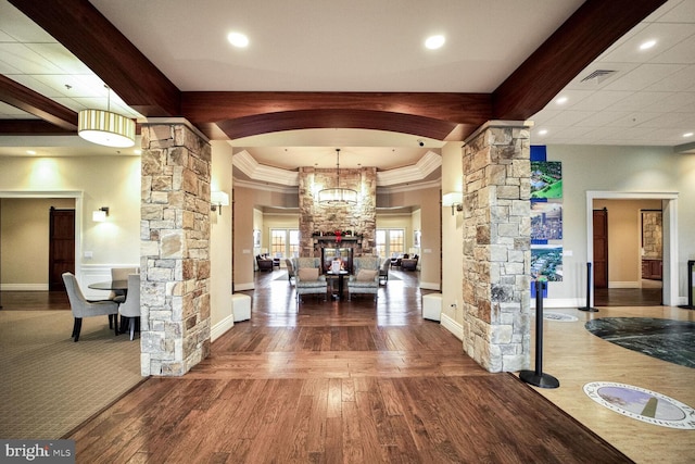 view of community lobby