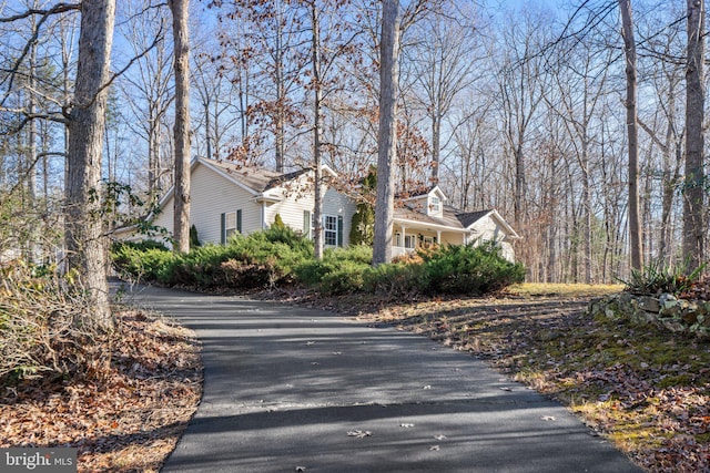 view of property exterior