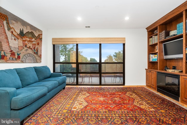 view of living room