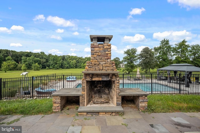 exterior space featuring a patio