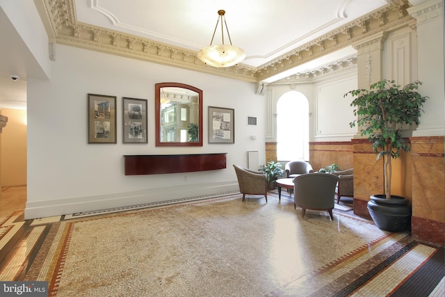 view of building lobby