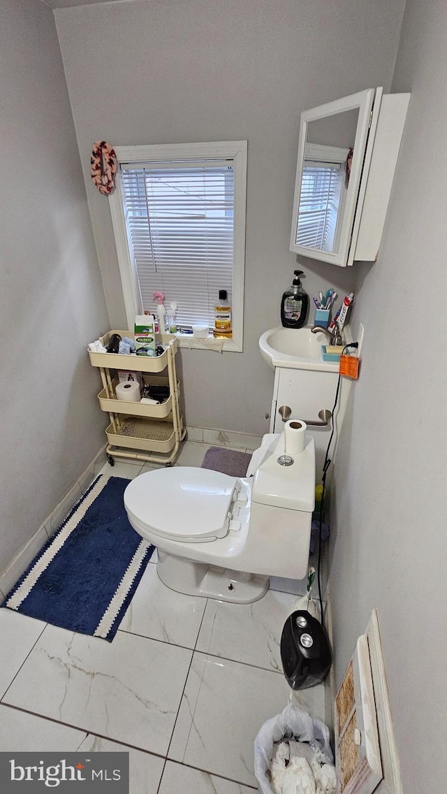 bathroom with toilet