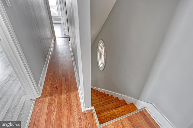 interior space featuring light hardwood / wood-style flooring