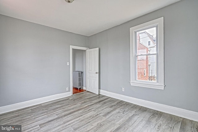 interior space featuring light hardwood / wood-style flooring and a healthy amount of sunlight