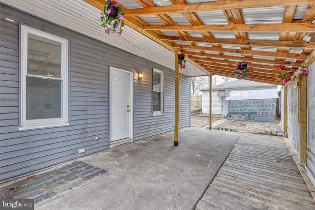 view of patio / terrace