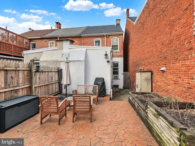 view of patio / terrace with outdoor lounge area