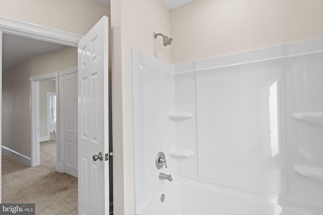 bathroom with  shower combination