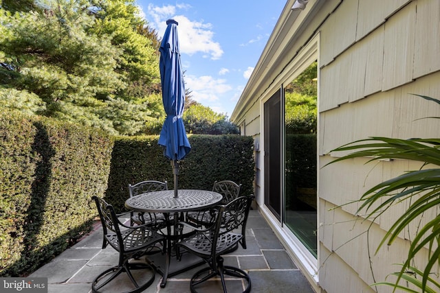 view of patio / terrace