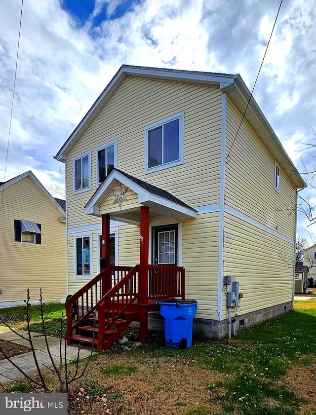 view of back of house