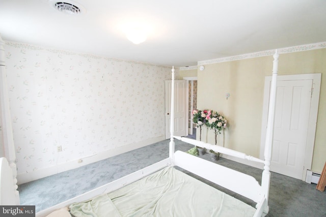 unfurnished bedroom with carpet