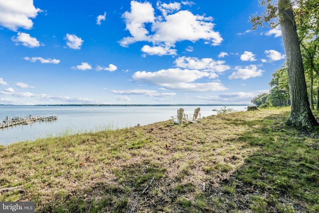 property view of water