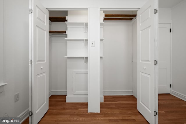 view of closet