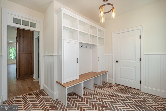 view of mudroom