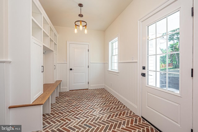 view of mudroom