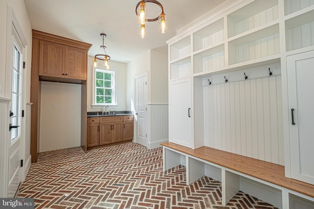 view of mudroom