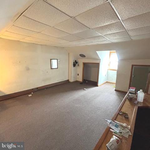 bonus room featuring carpet floors