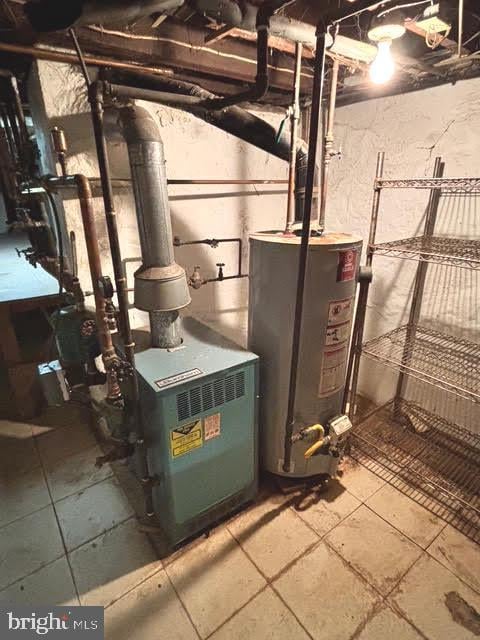 utilities with gas water heater