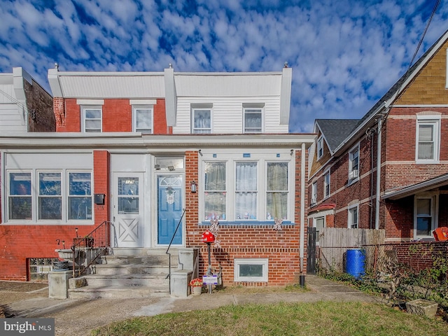 view of townhome / multi-family property