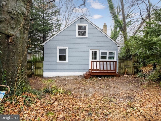 view of back of house