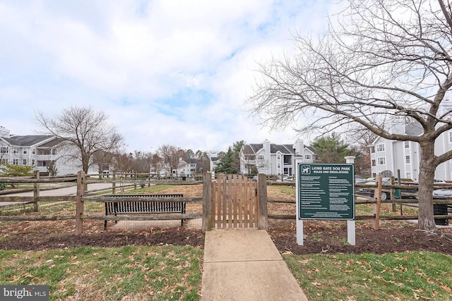 view of home's community