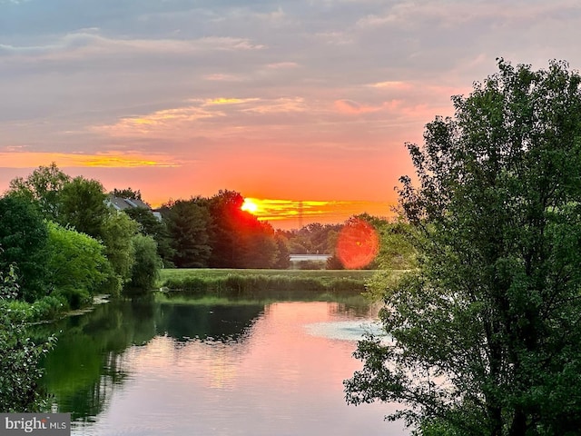 property view of water