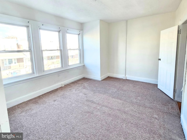 unfurnished room with carpet flooring