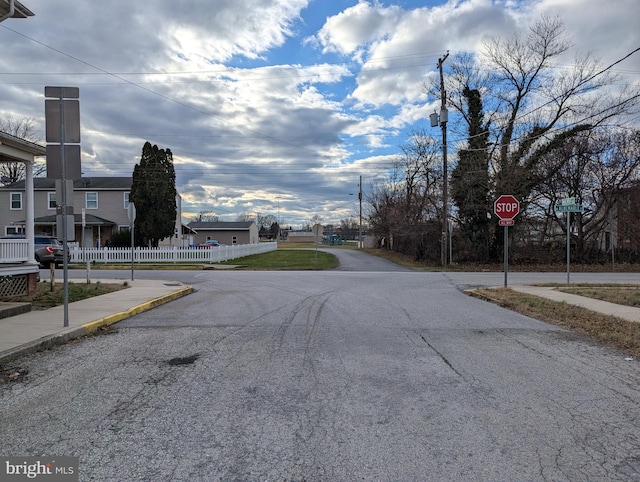 view of street