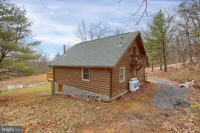 view of property exterior