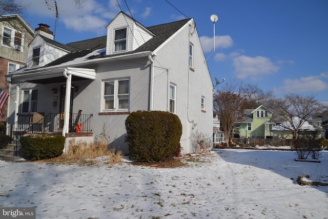 view of front of house