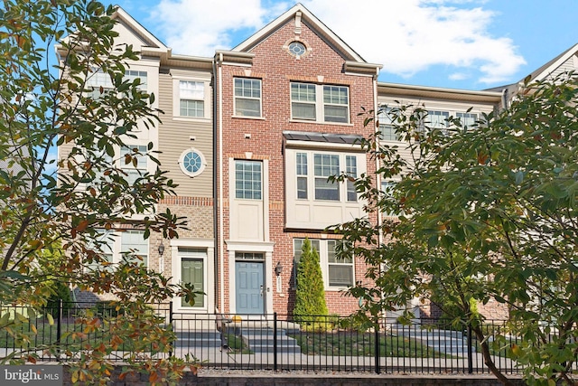 view of townhome / multi-family property