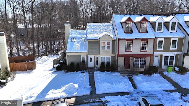 view of front of house