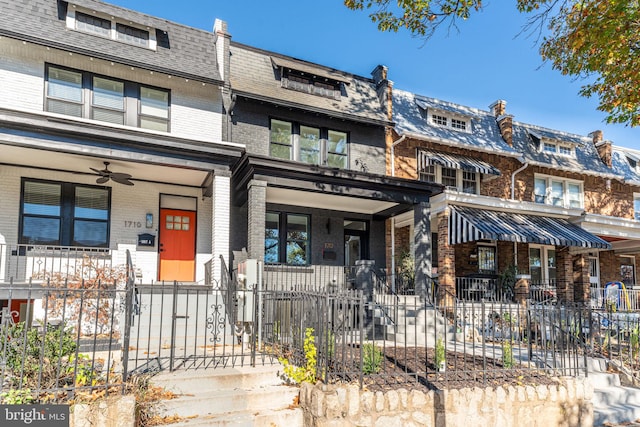 view of townhome / multi-family property