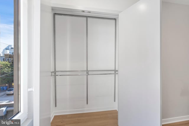 view of closet