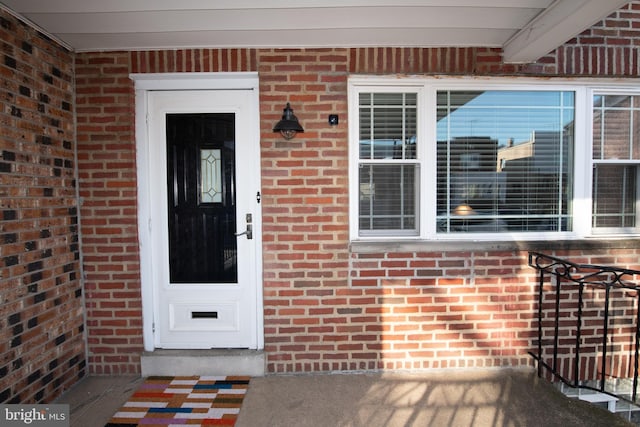 view of entrance to property