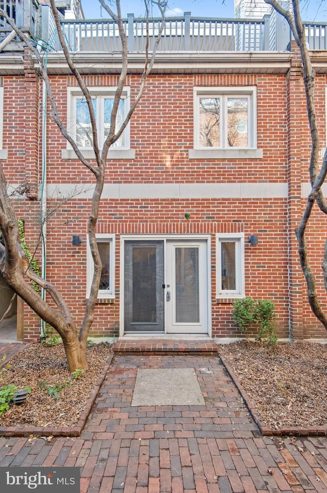 view of rear view of house