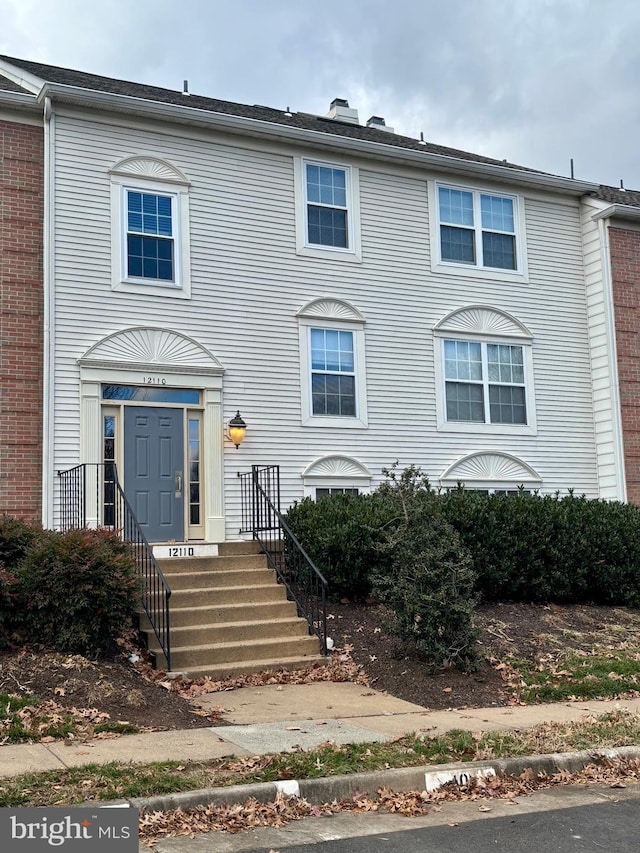 view of townhome / multi-family property