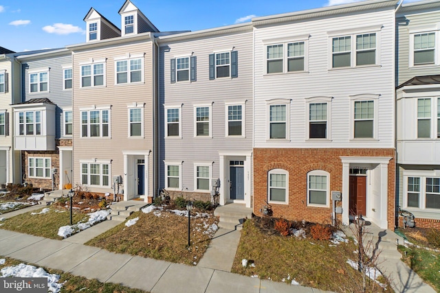 view of townhome / multi-family property