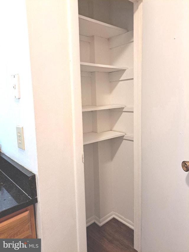 view of closet