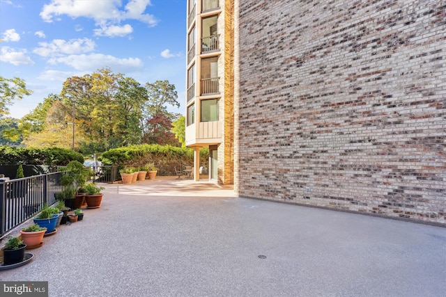 exterior space featuring a patio area