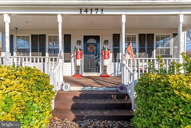 view of entrance to property