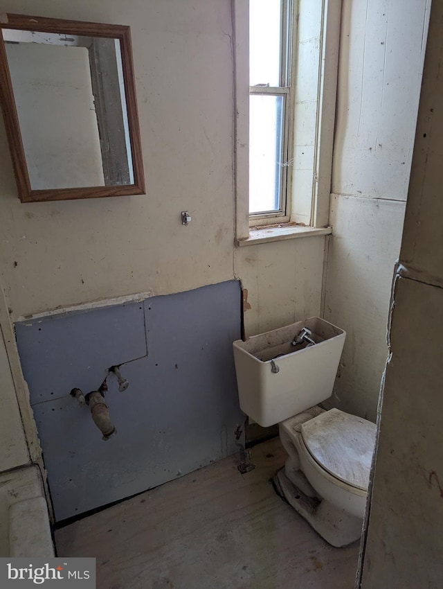 bathroom with toilet