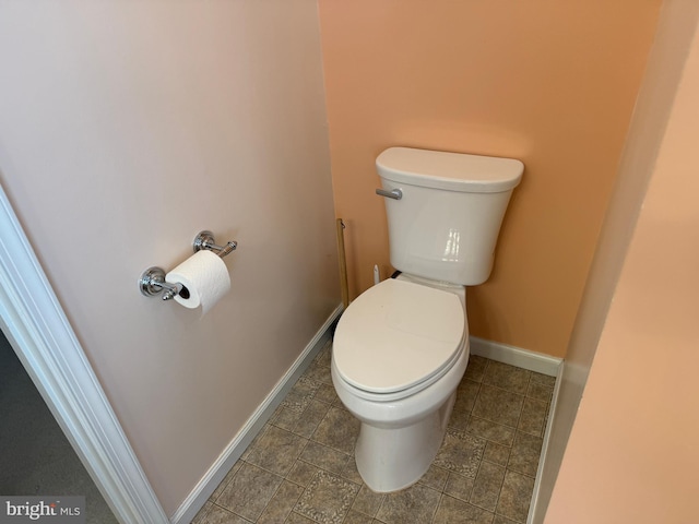 bathroom with toilet