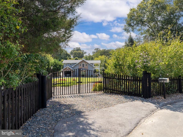 view of gate