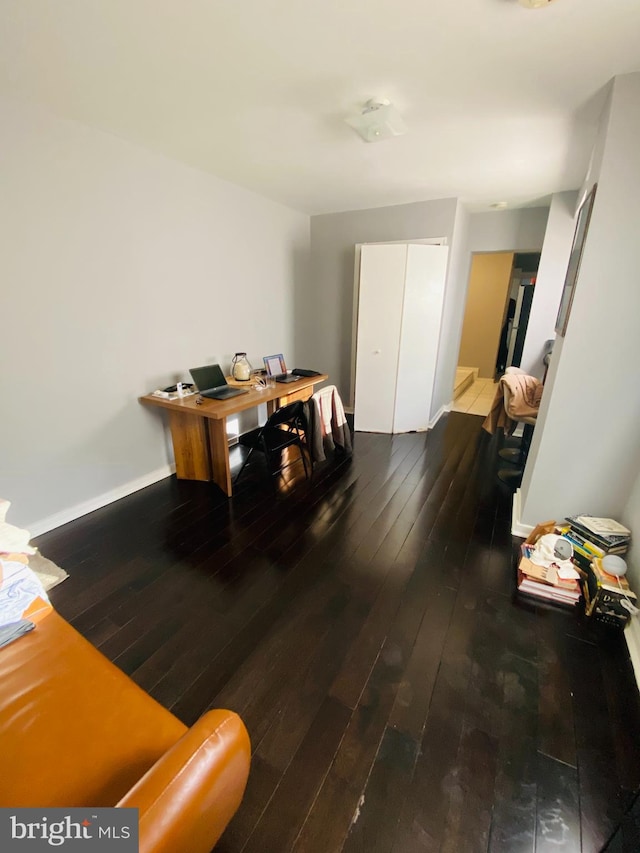 dining room featuring hardwood / wood-style flooring